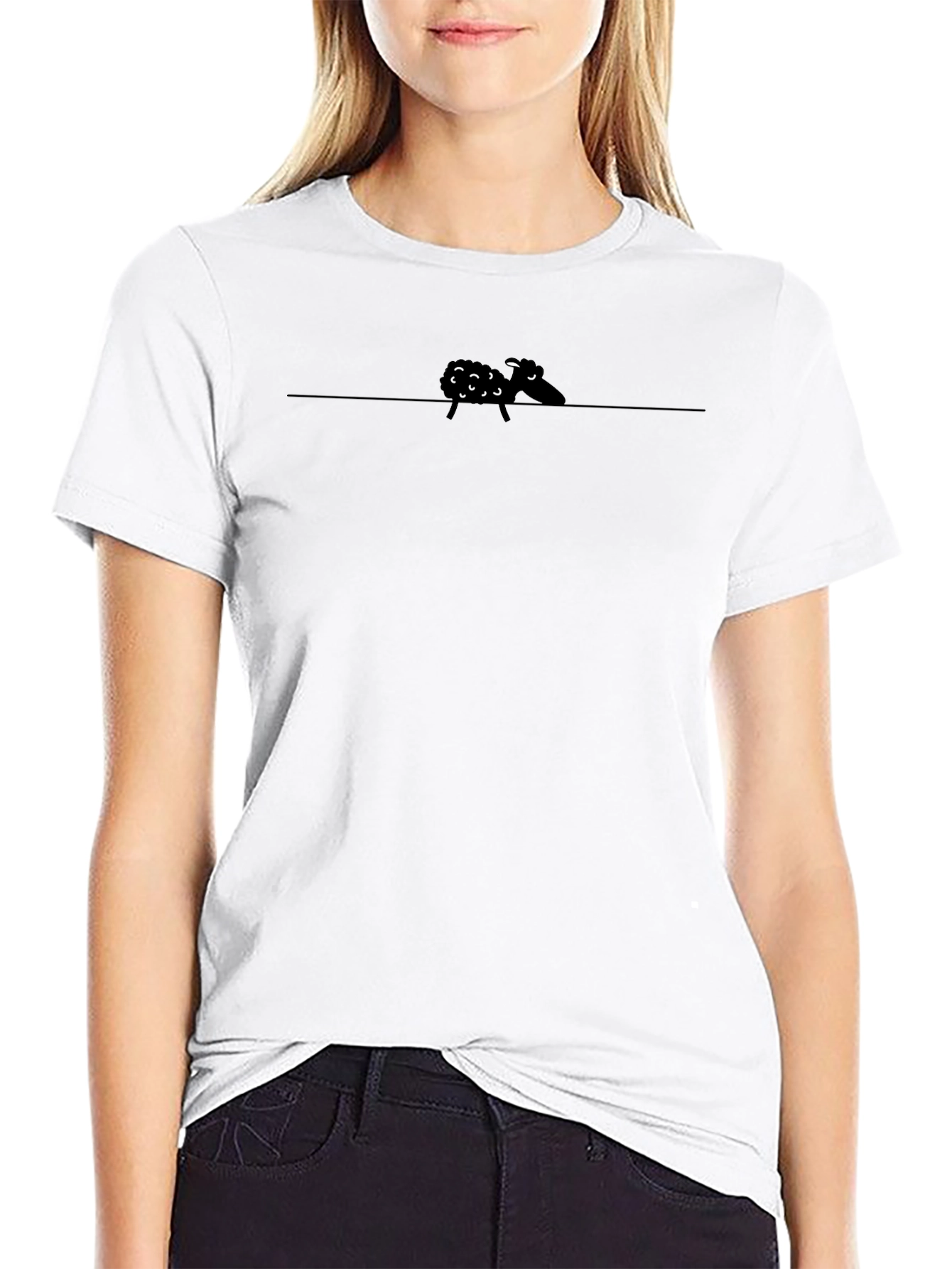 Black Sheep T-Shirt - Quirky Graphic Tee
