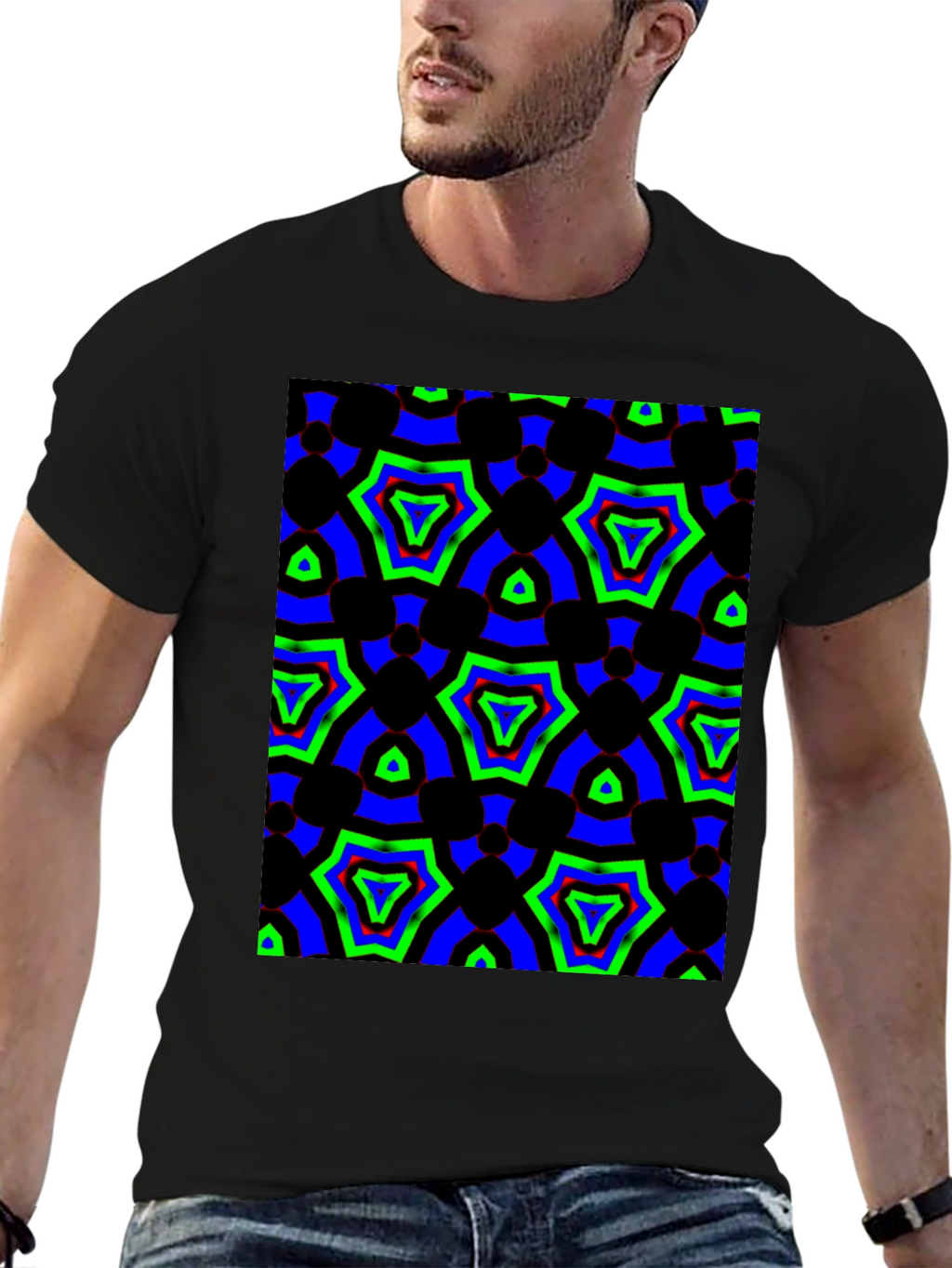 Abstract Geometric T-Shirt
