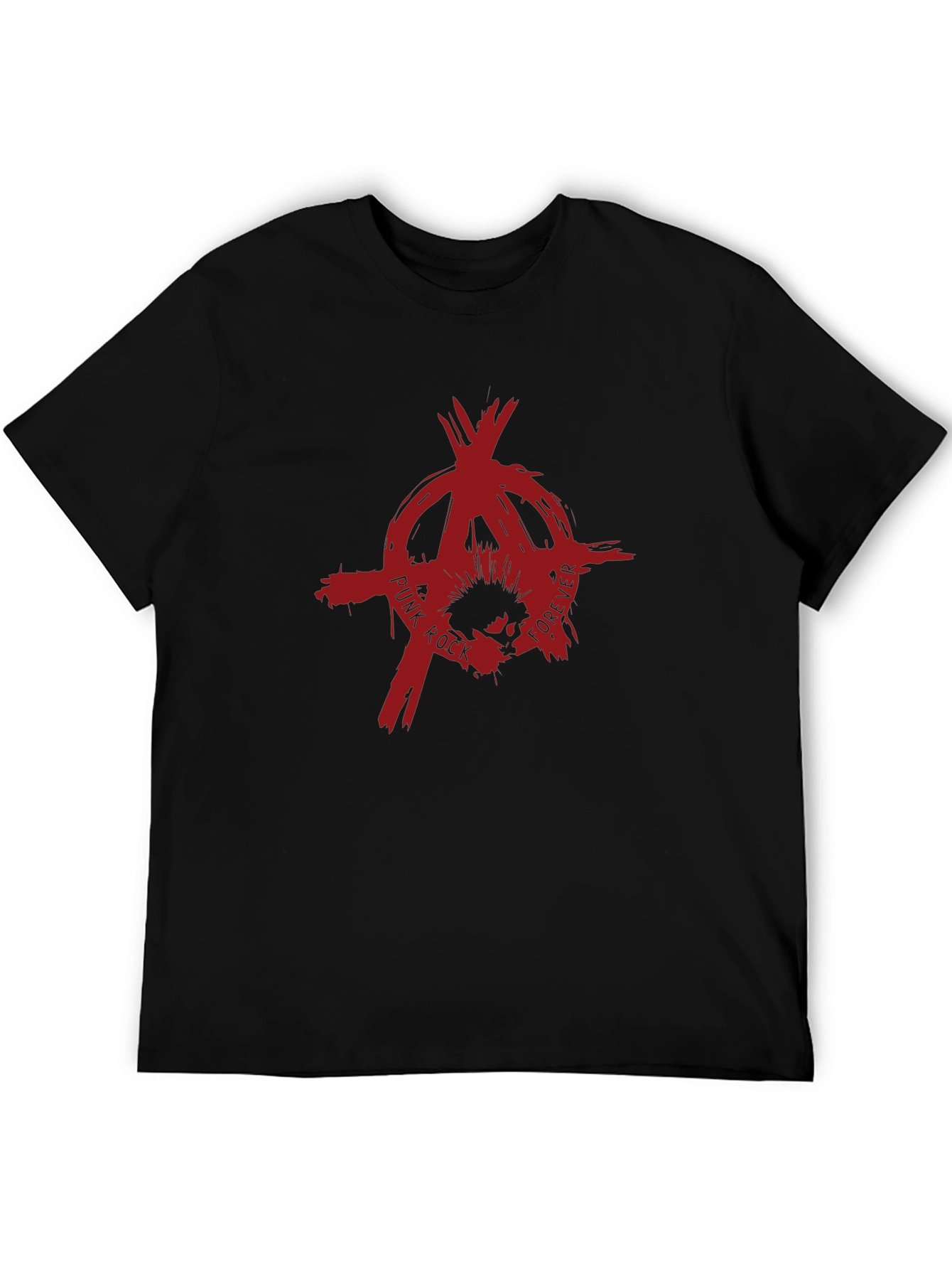Punk Rock Forever Tee - Anarchy Symbol T-Shirt