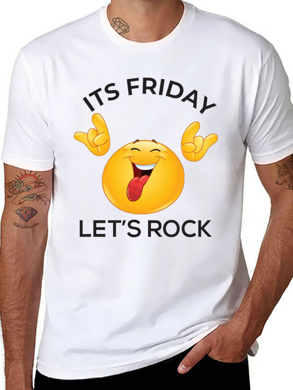 Its Friday Lets Rock T-Shirt