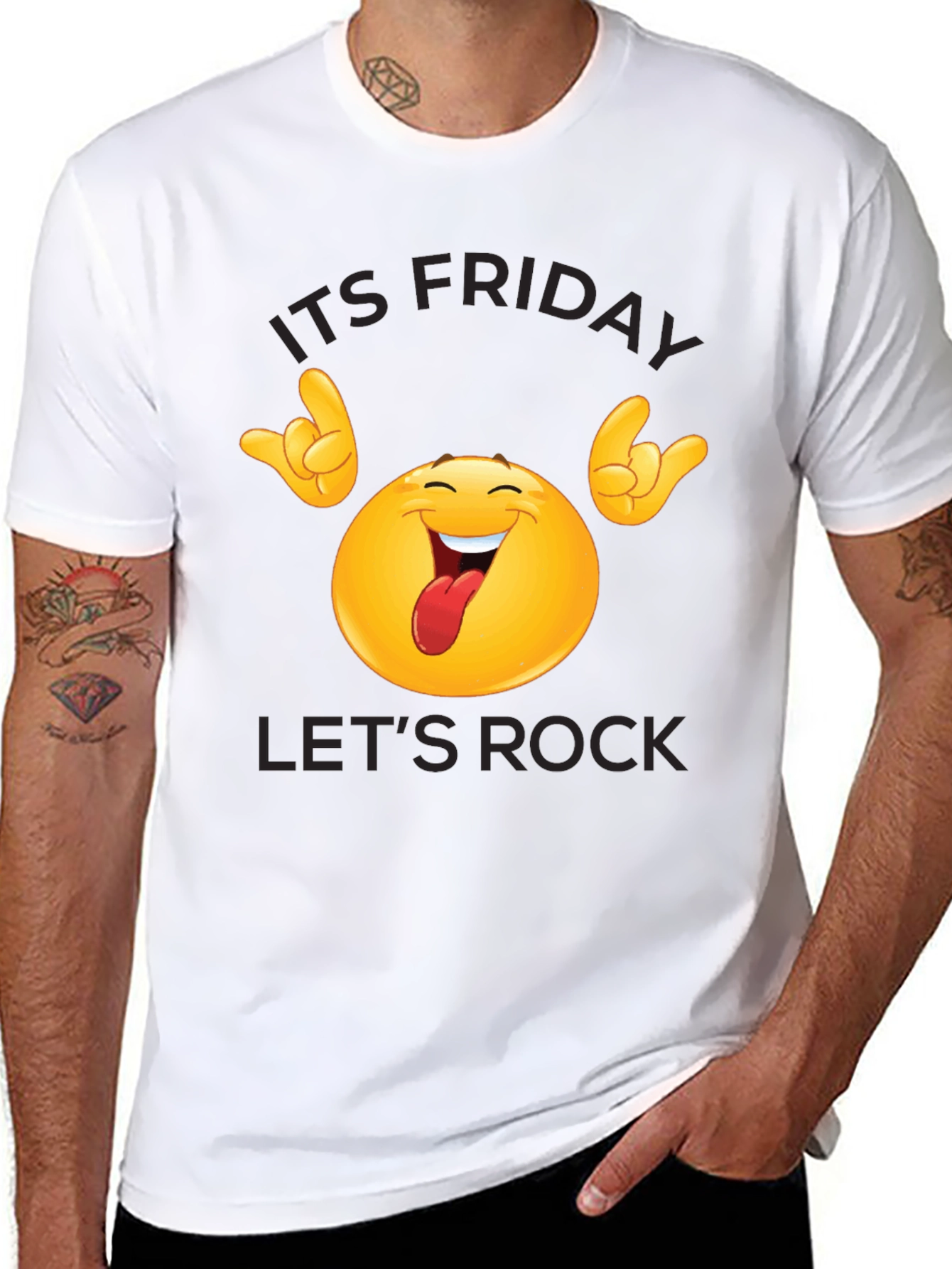 Its Friday Lets Rock T-Shirt