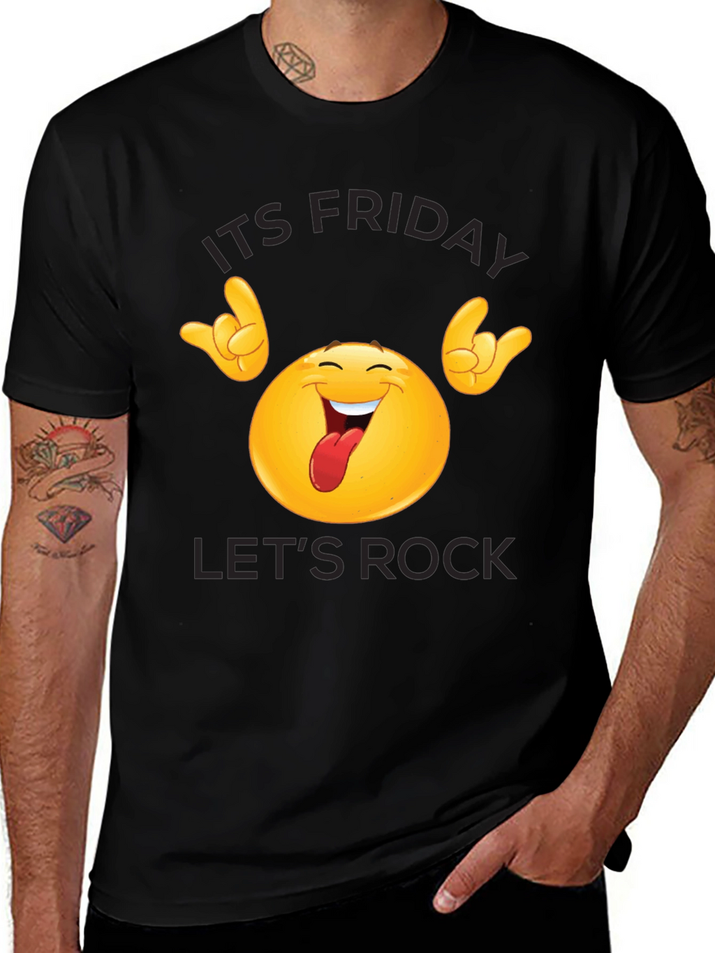 Its Friday Lets Rock T-Shirt