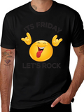 Its Friday Lets Rock T-Shirt