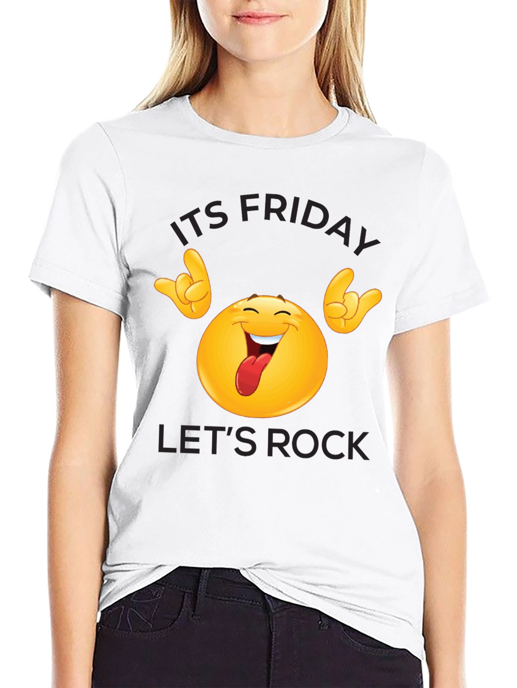 Its Friday Lets Rock T-Shirt