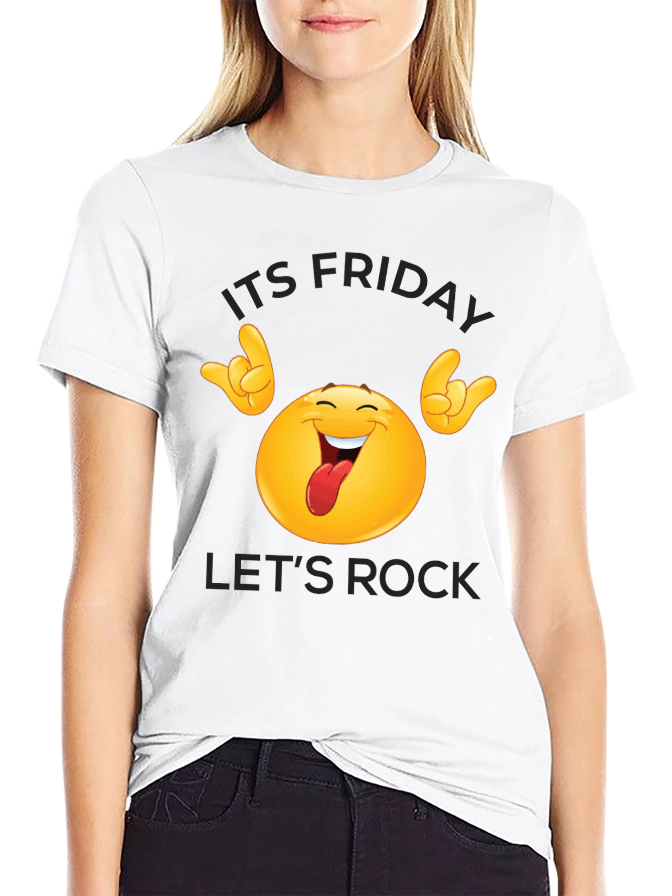 Its Friday Lets Rock T-Shirt