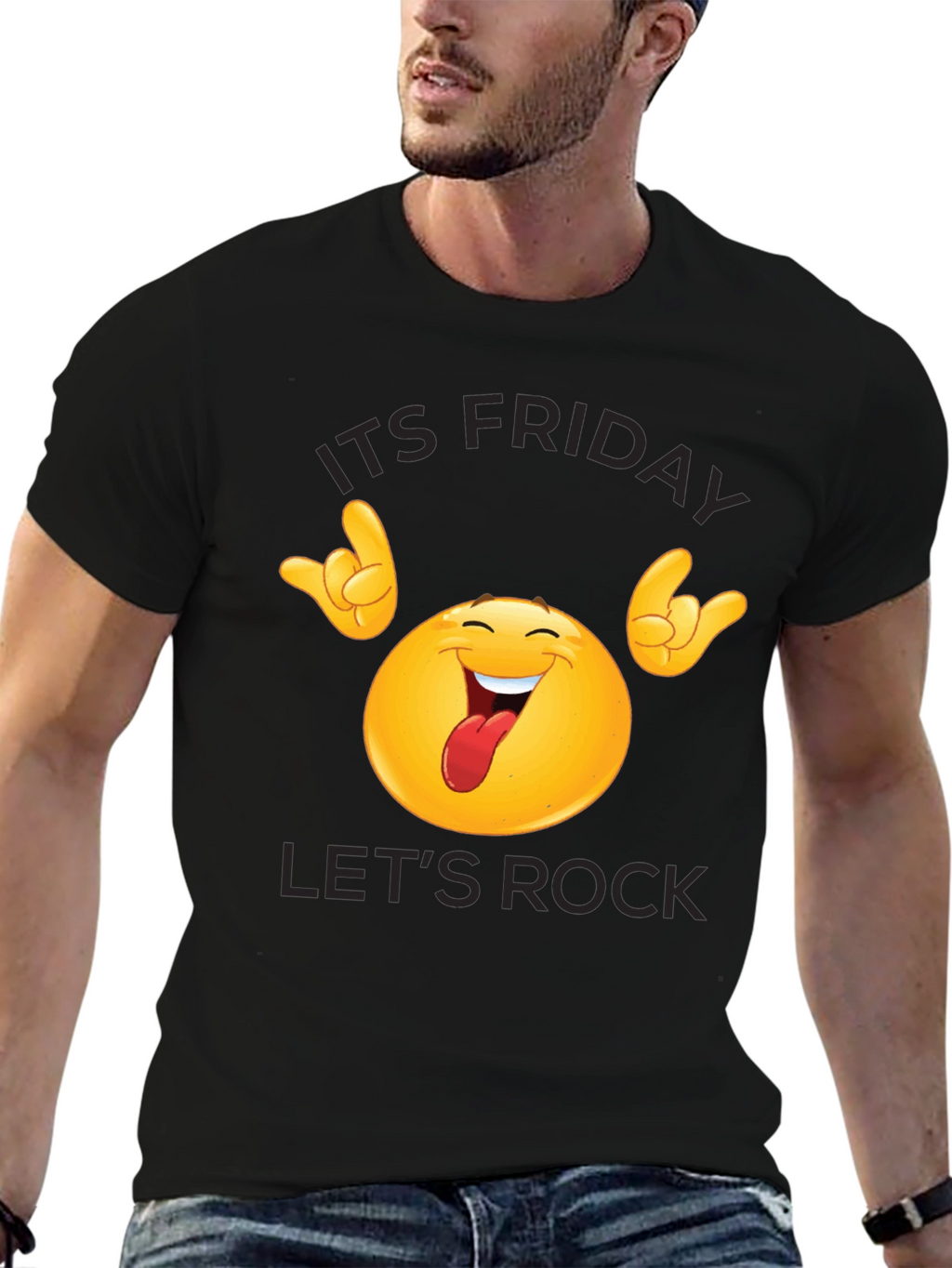 Its Friday Lets Rock T-Shirt