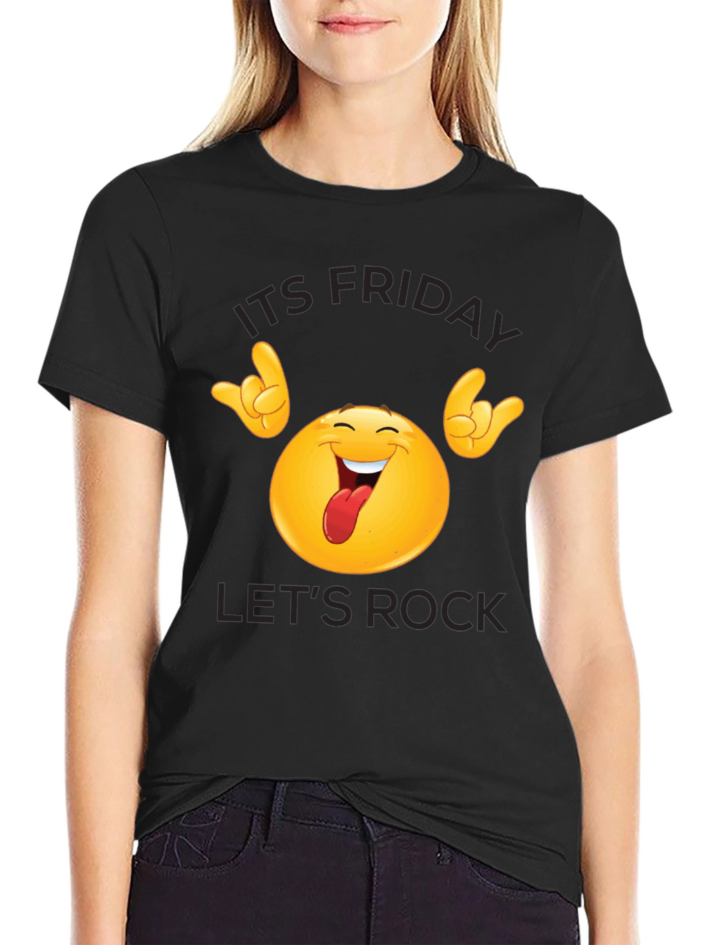Its Friday Lets Rock T-Shirt
