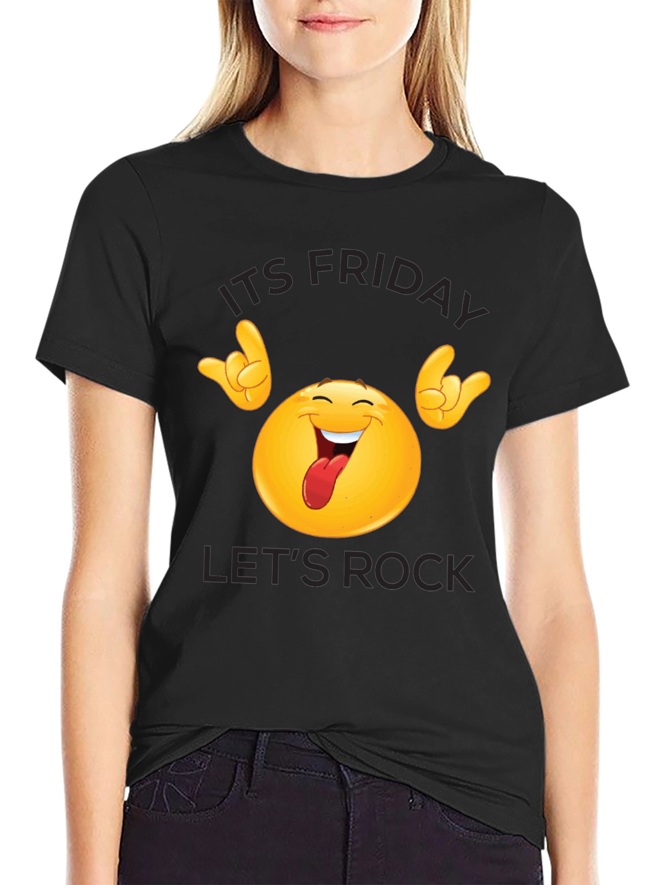 Its Friday Lets Rock T-Shirt