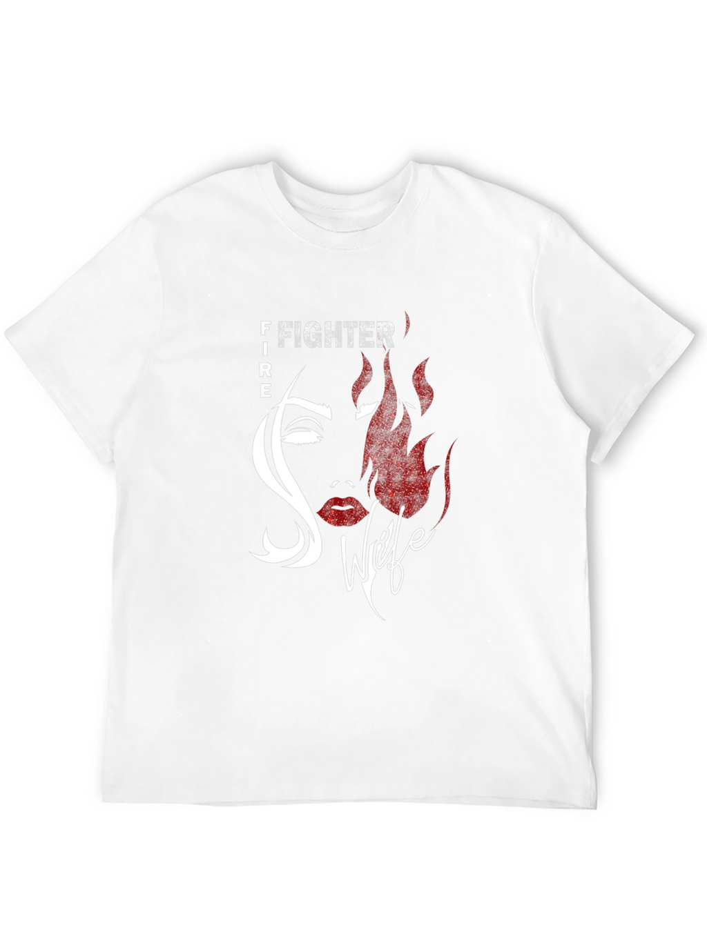 Firefighter Wife Graphic Tee - Black