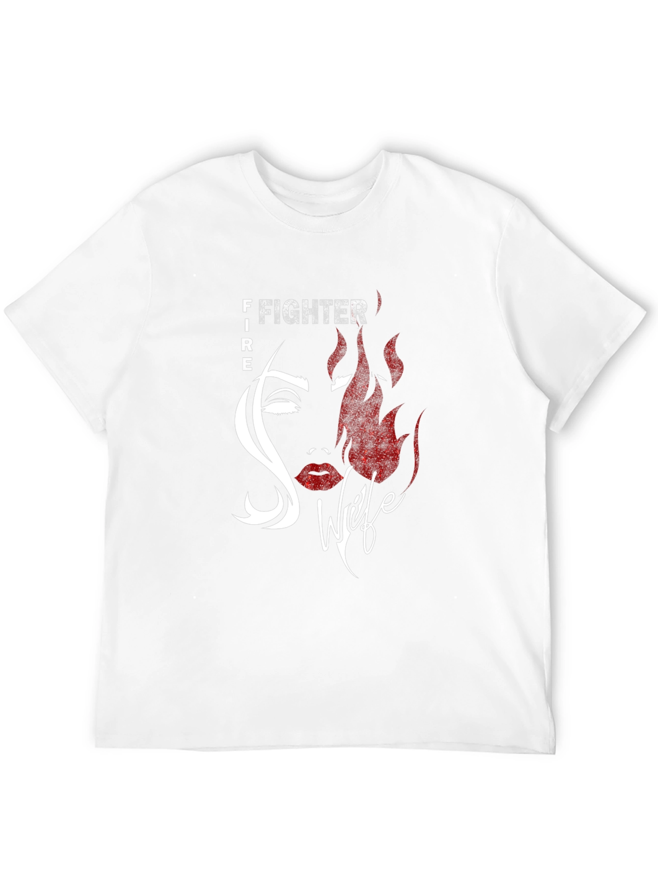 Firefighter Wife Graphic Tee - Black