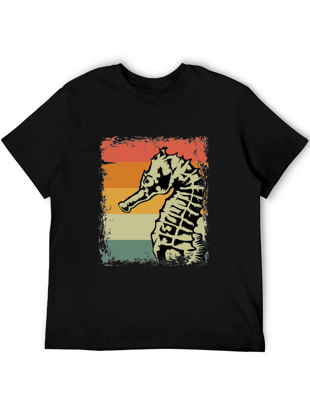 Retro Seahorse Graphic Tee