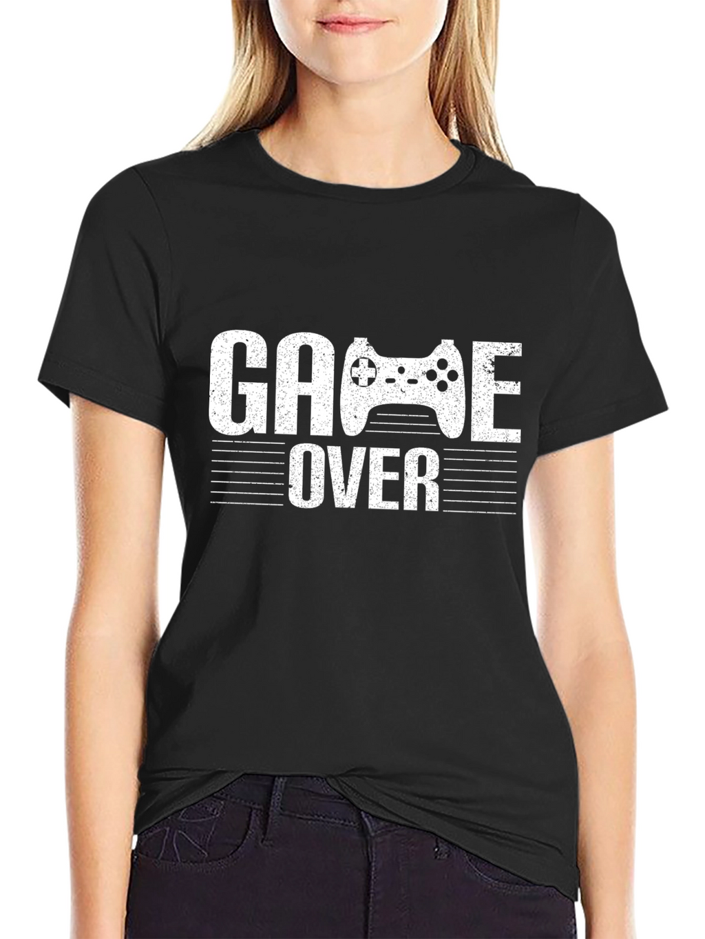 Game Over Graphic Tee - Gamer Style