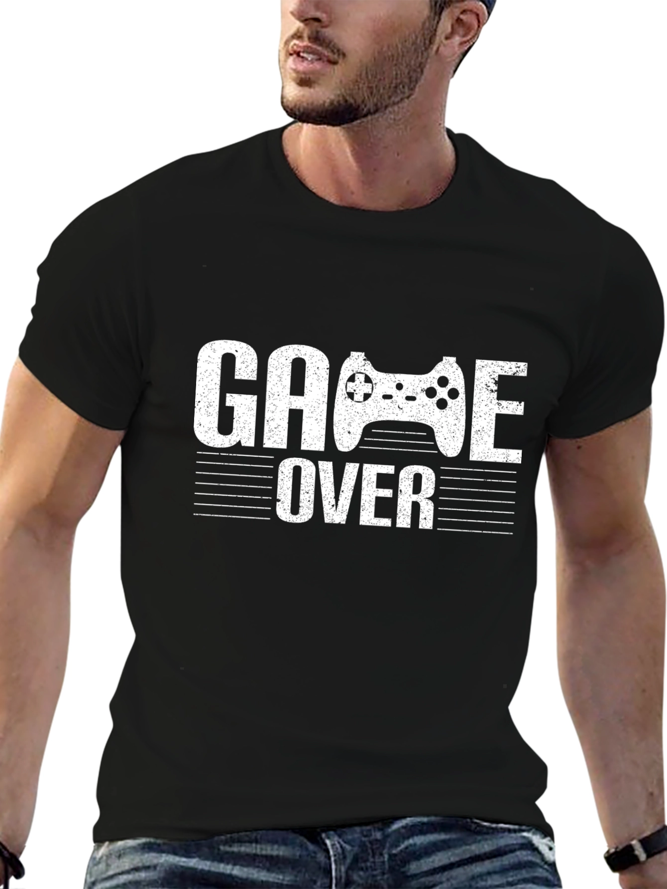Game Over Graphic Tee - Gamer Style