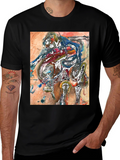 Abstract Art Graphic Tee - Unique Mens T-Shirt