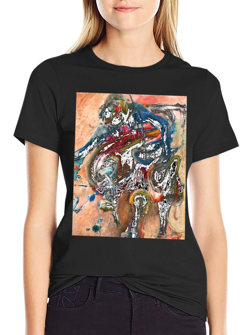 Abstract Art Graphic Tee - Unique Mens T-Shirt