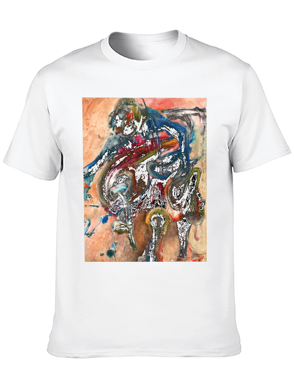 Abstract Art Graphic Tee - Unique Mens T-Shirt