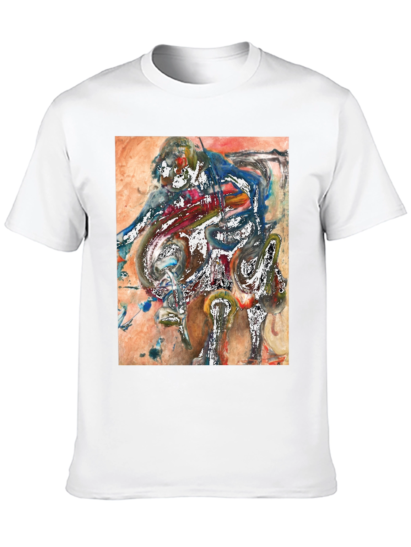 Abstract Art Graphic Tee - Unique Mens T-Shirt