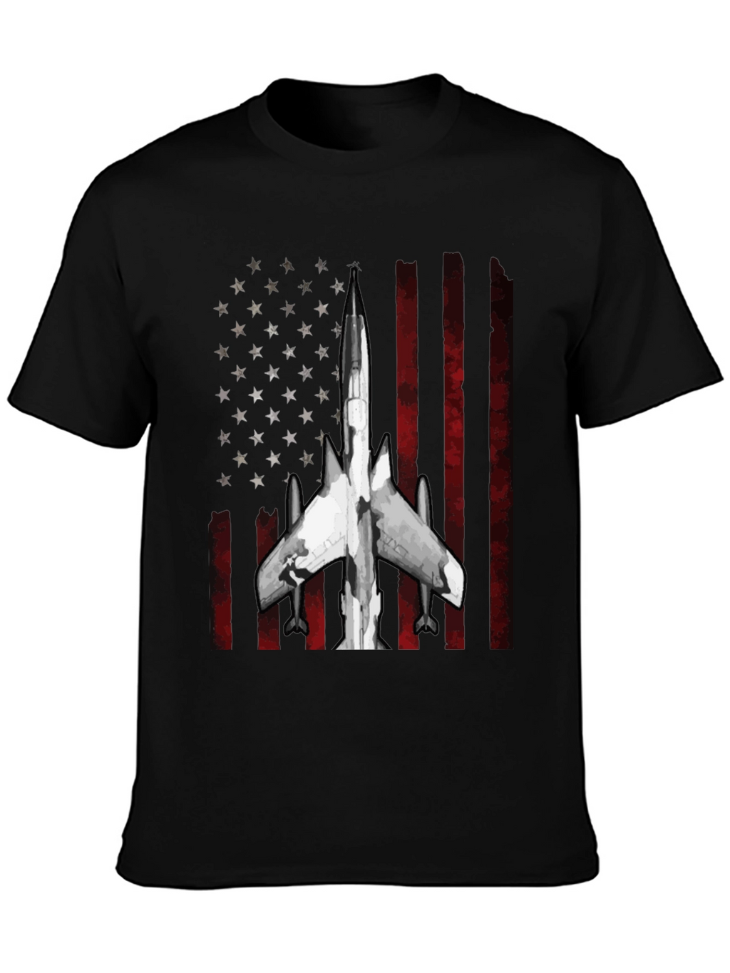 Patriotic Jet Fighter T-Shirt