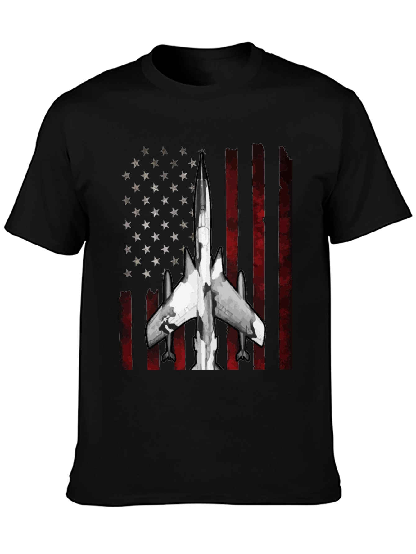 Patriotic Jet Fighter T-Shirt