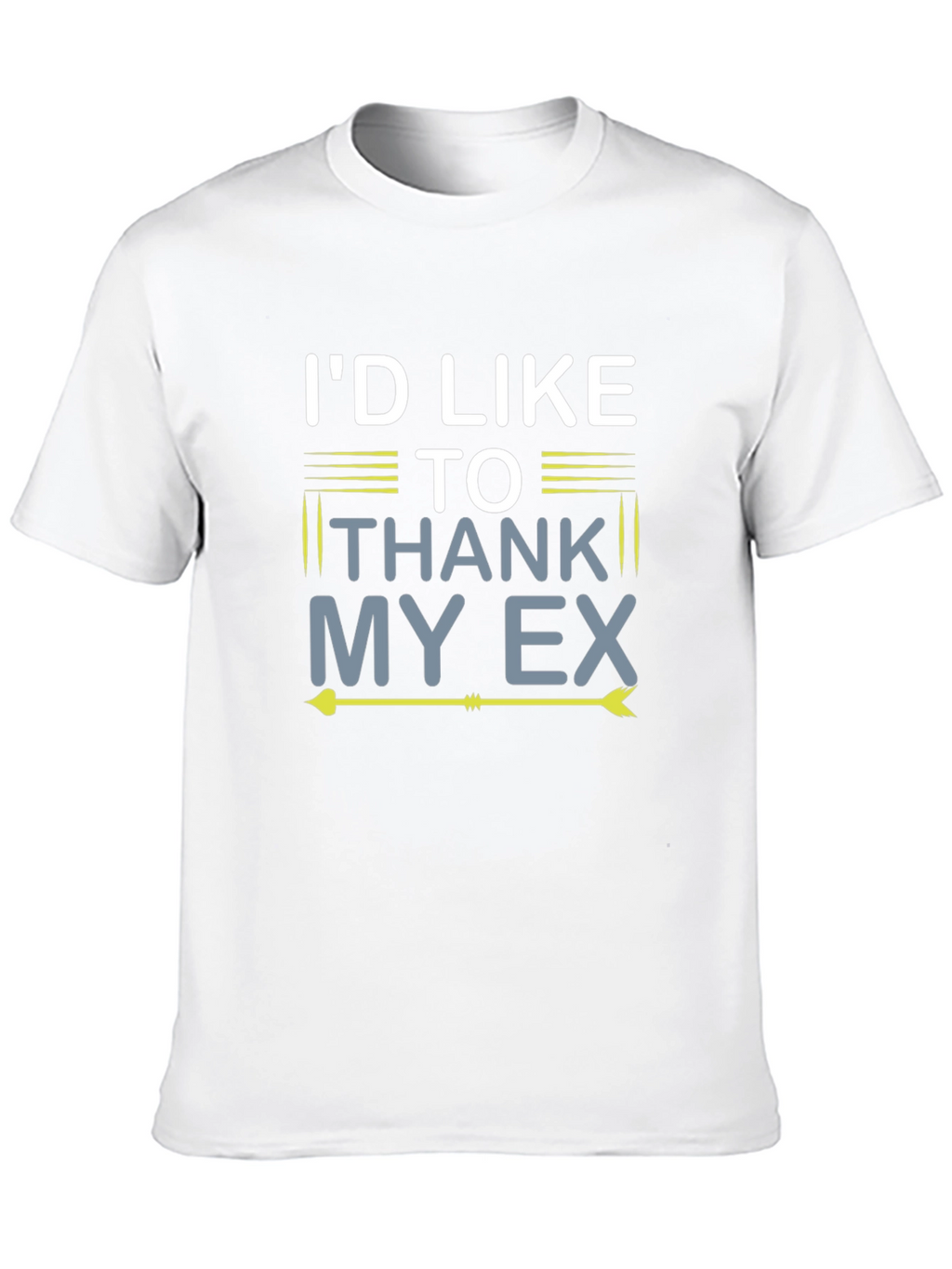 Funny Thank My Ex T-Shirt