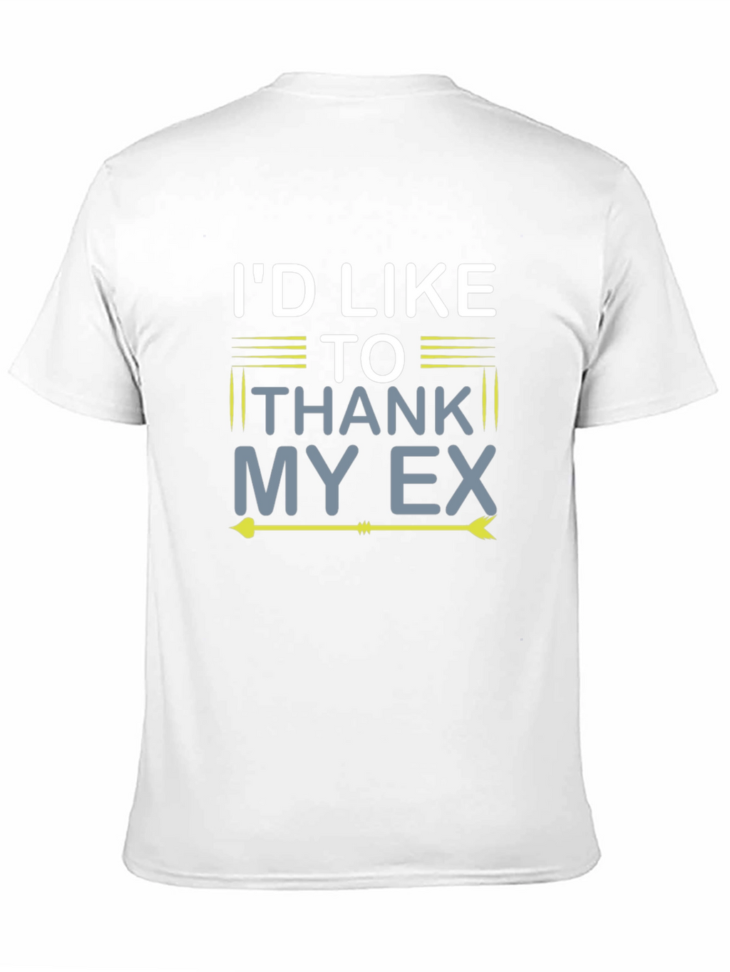 Funny Thank My Ex T-Shirt
