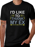 Funny Thank My Ex T-Shirt