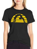 Yoga Silhouette T-Shirt - Graphic Tee - Unisex