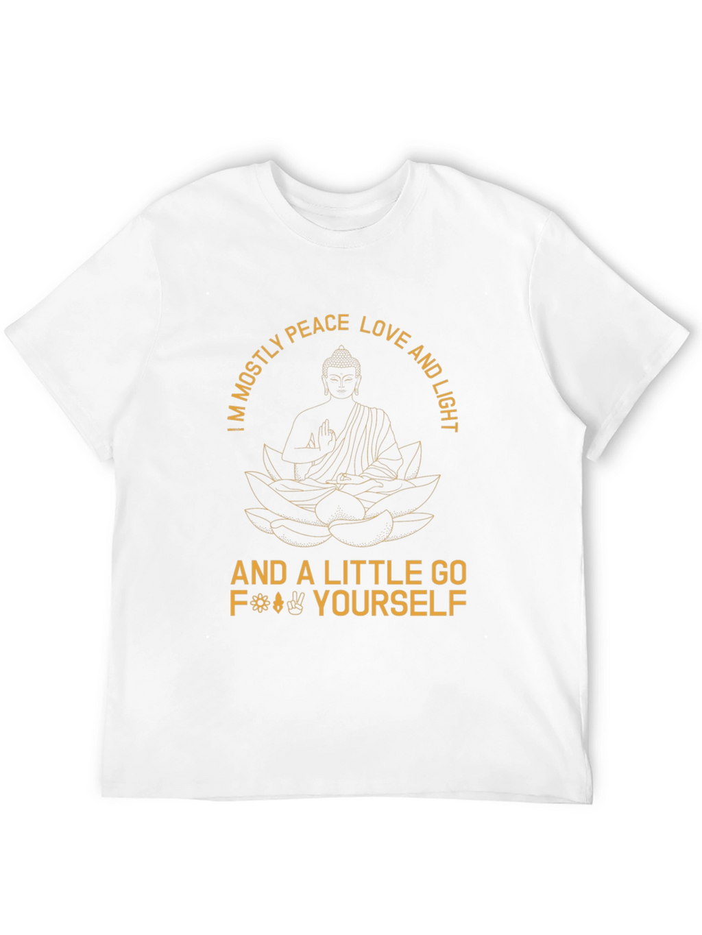 Peace Love Light Graphic T-Shirt