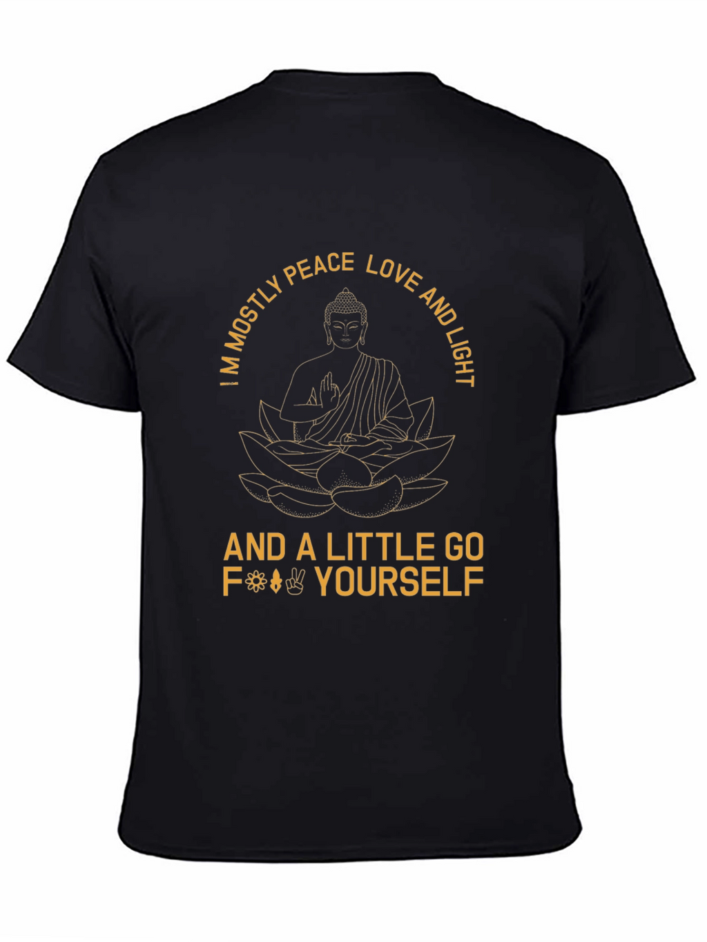 Peace Love Light Graphic T-Shirt