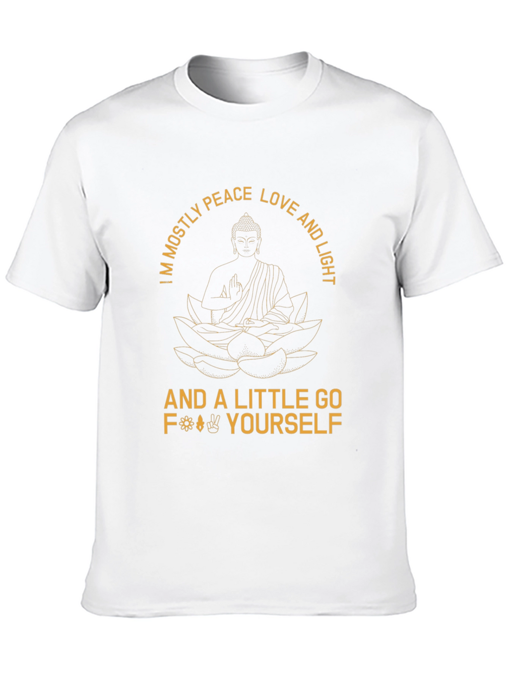 Peace Love Light Graphic T-Shirt