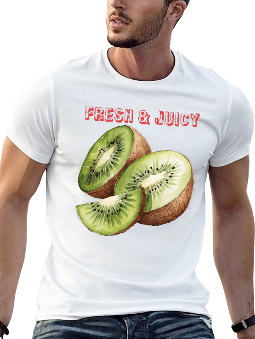 Fresh & Juicy Kiwi Fruit T-Shirt