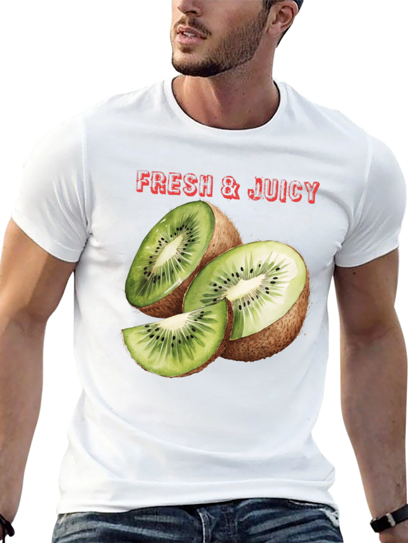 Fresh & Juicy Kiwi Fruit T-Shirt