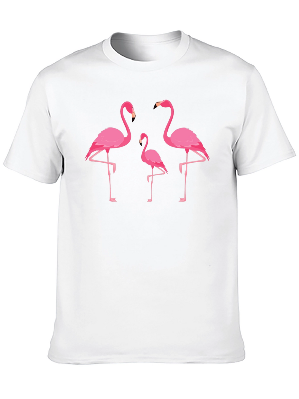 Flamingo Graphic Tee - Tropical Bird T-Shirt