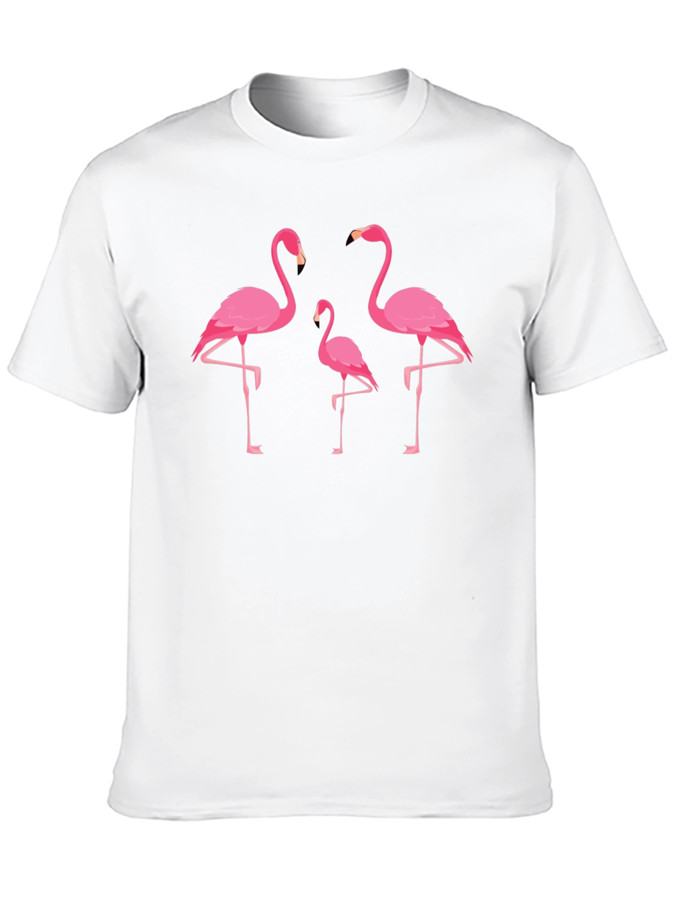 Flamingo Graphic Tee - Tropical Bird T-Shirt