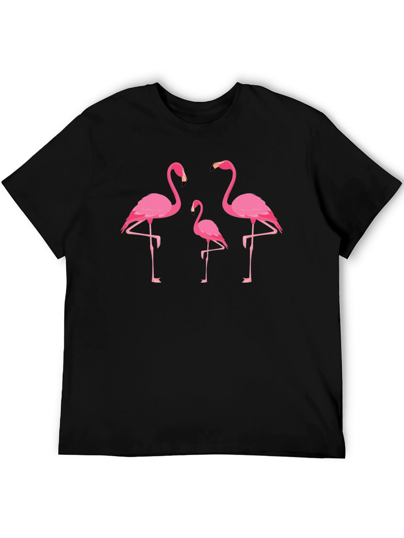 Flamingo Graphic Tee - Tropical Bird T-Shirt
