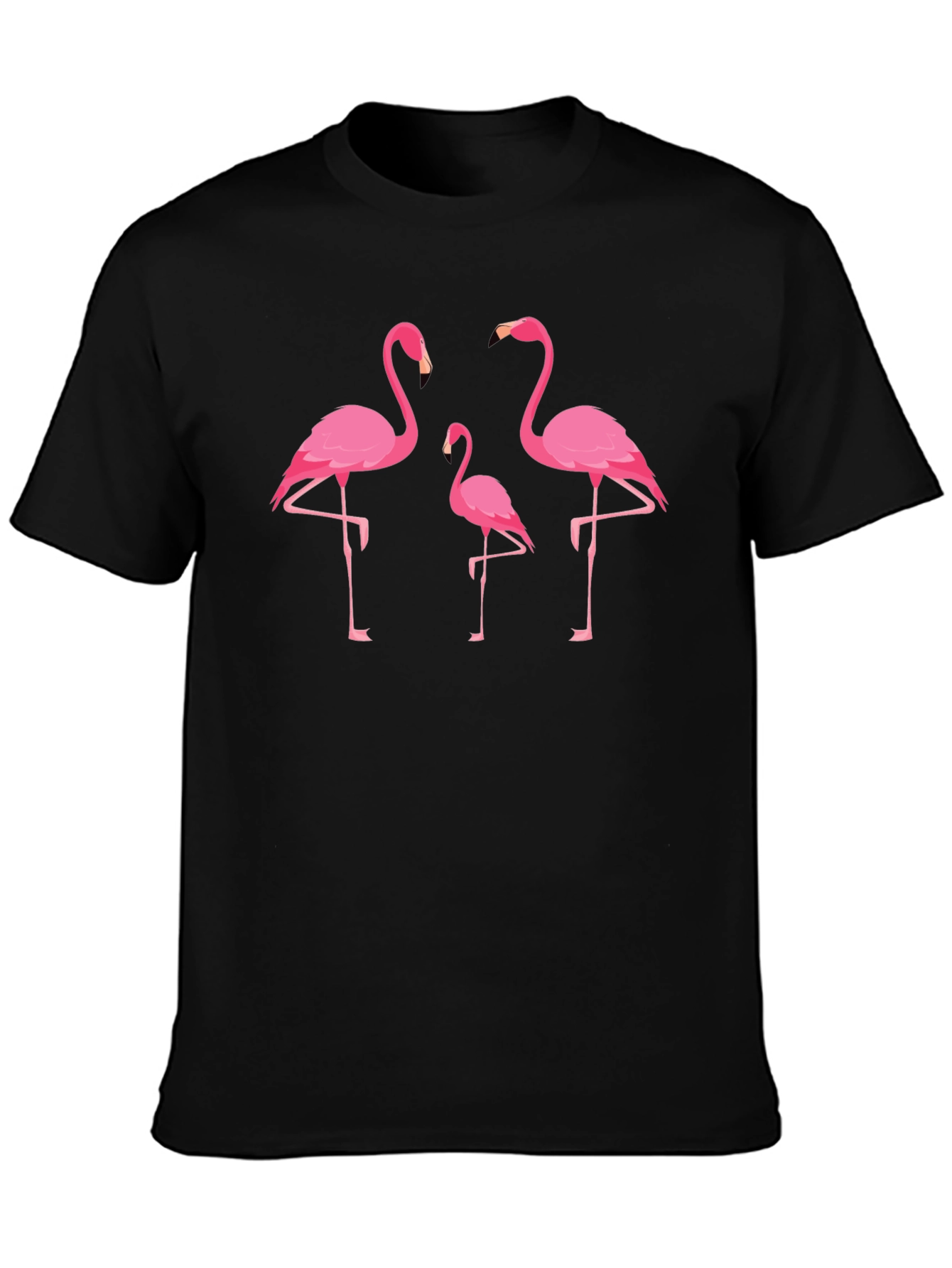 Flamingo Graphic Tee - Tropical Bird T-Shirt