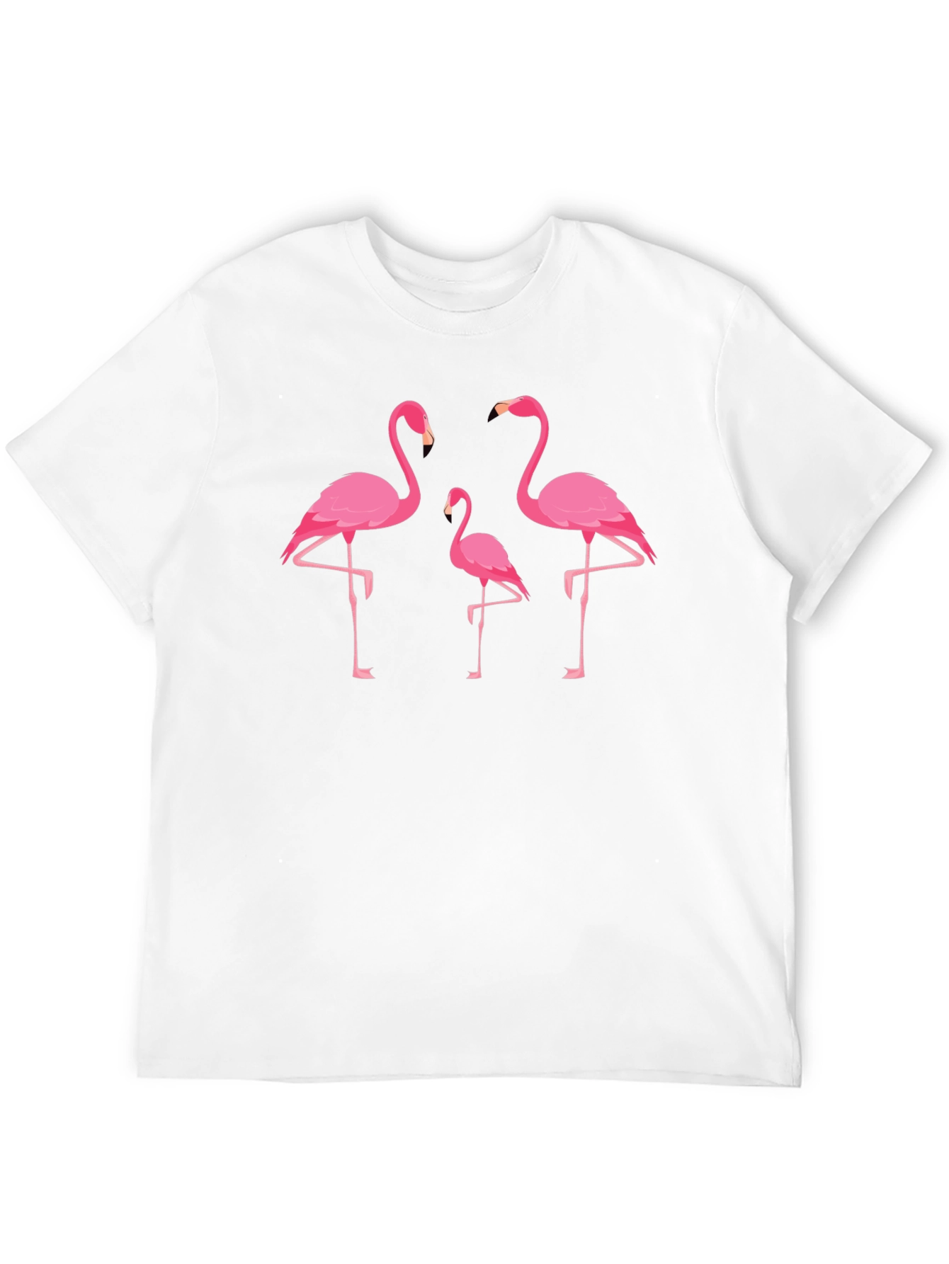Flamingo Graphic Tee - Tropical Bird T-Shirt