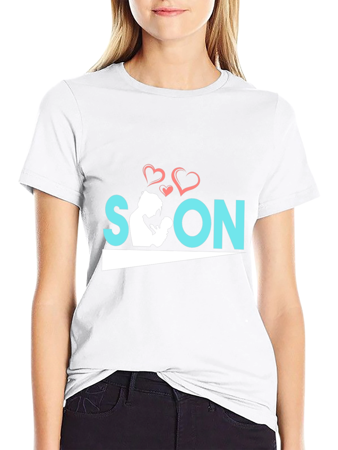 Soon To Be A Mother Black T-Shirt