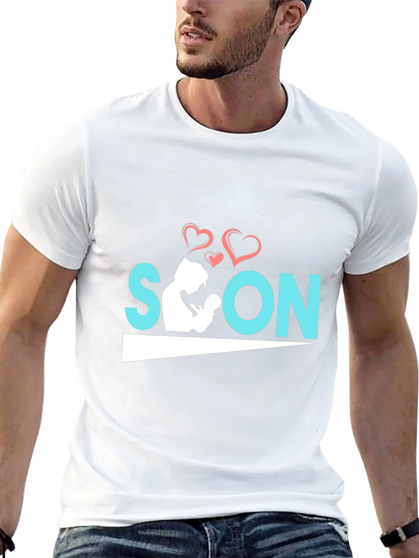 Soon To Be A Mother Black T-Shirt