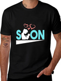 Soon To Be A Mother Black T-Shirt