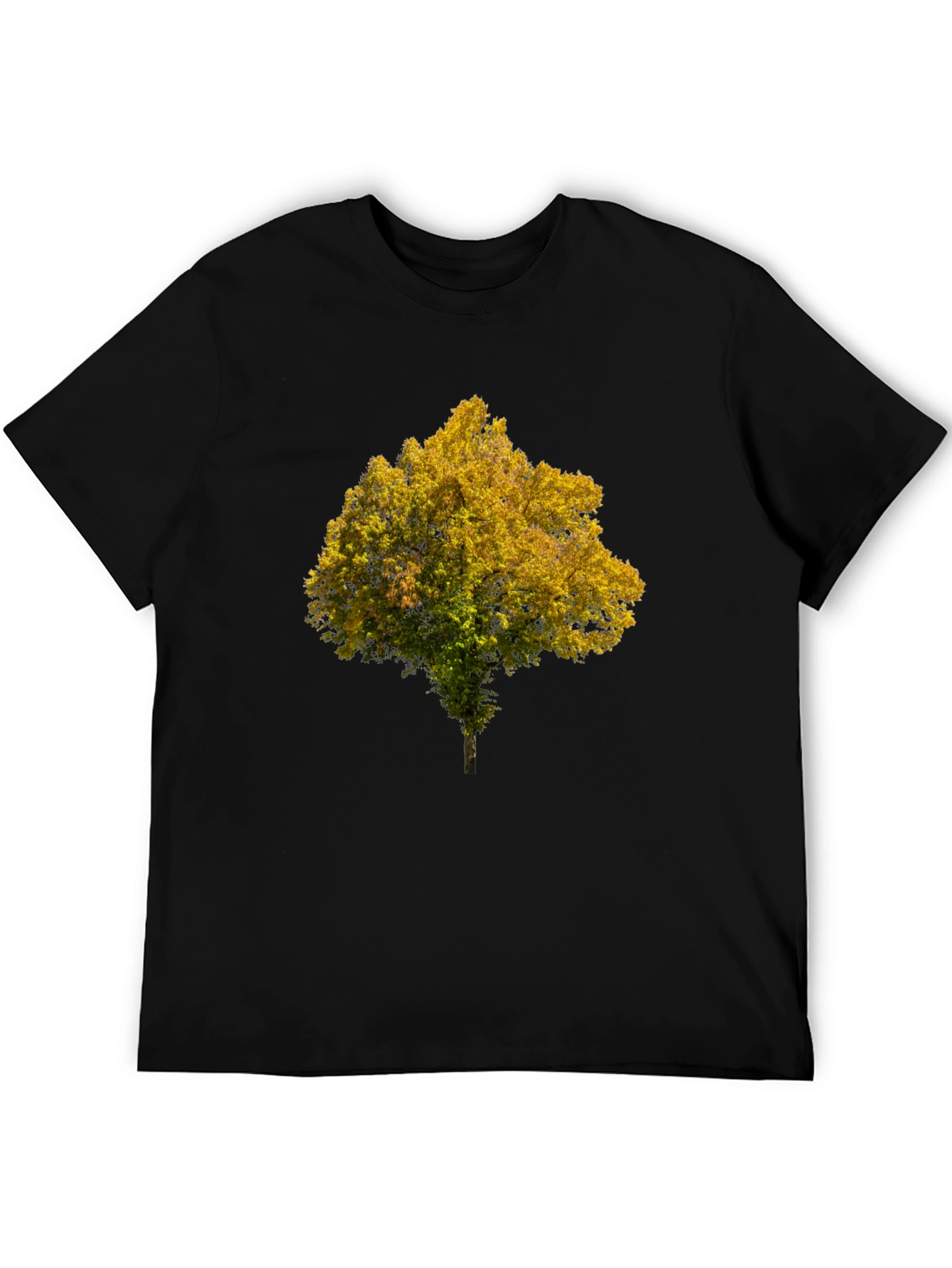 Tree Graphic Black T-Shirt