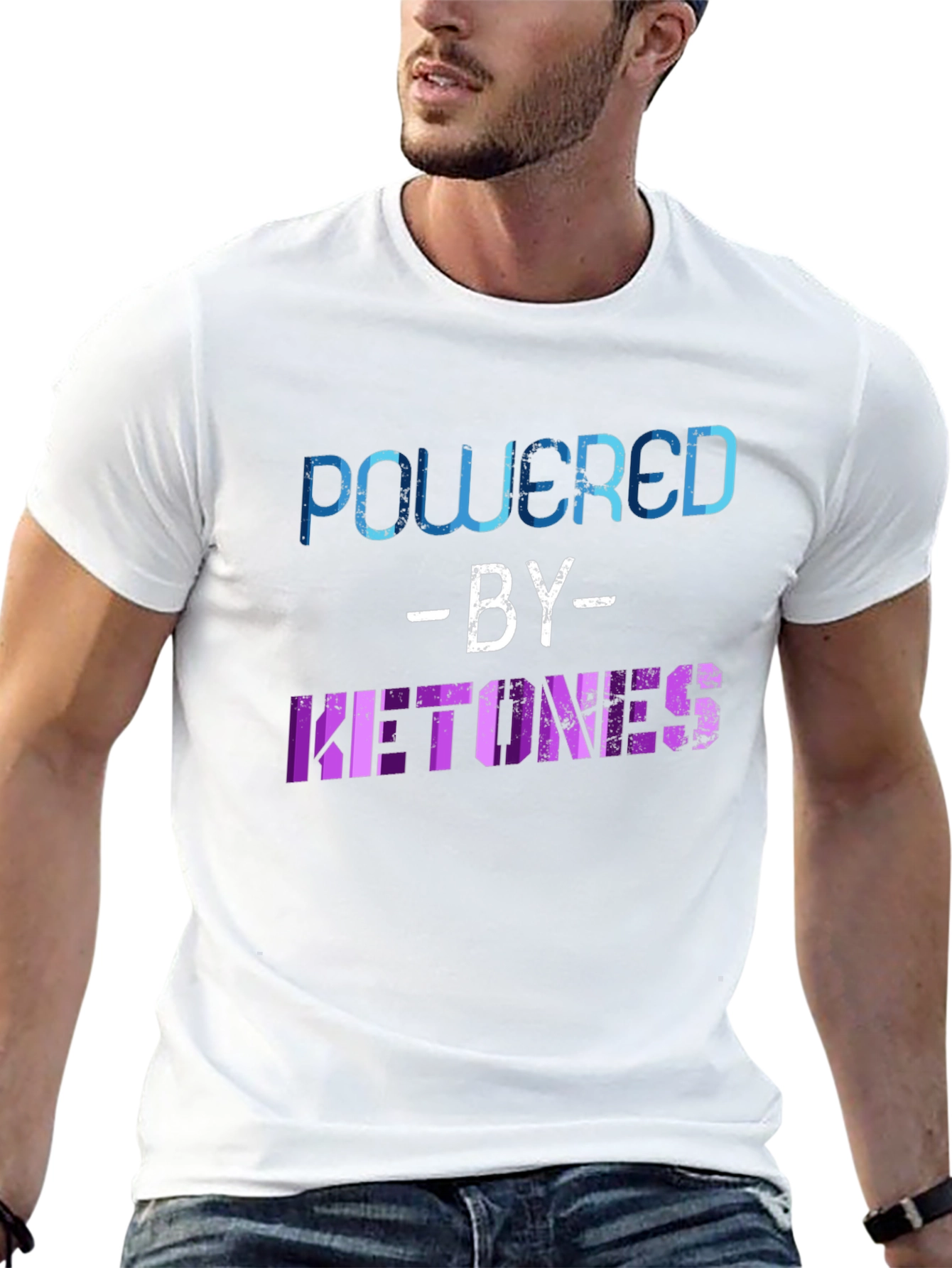 Powered by Ketones Graphic T-Shirt - Black