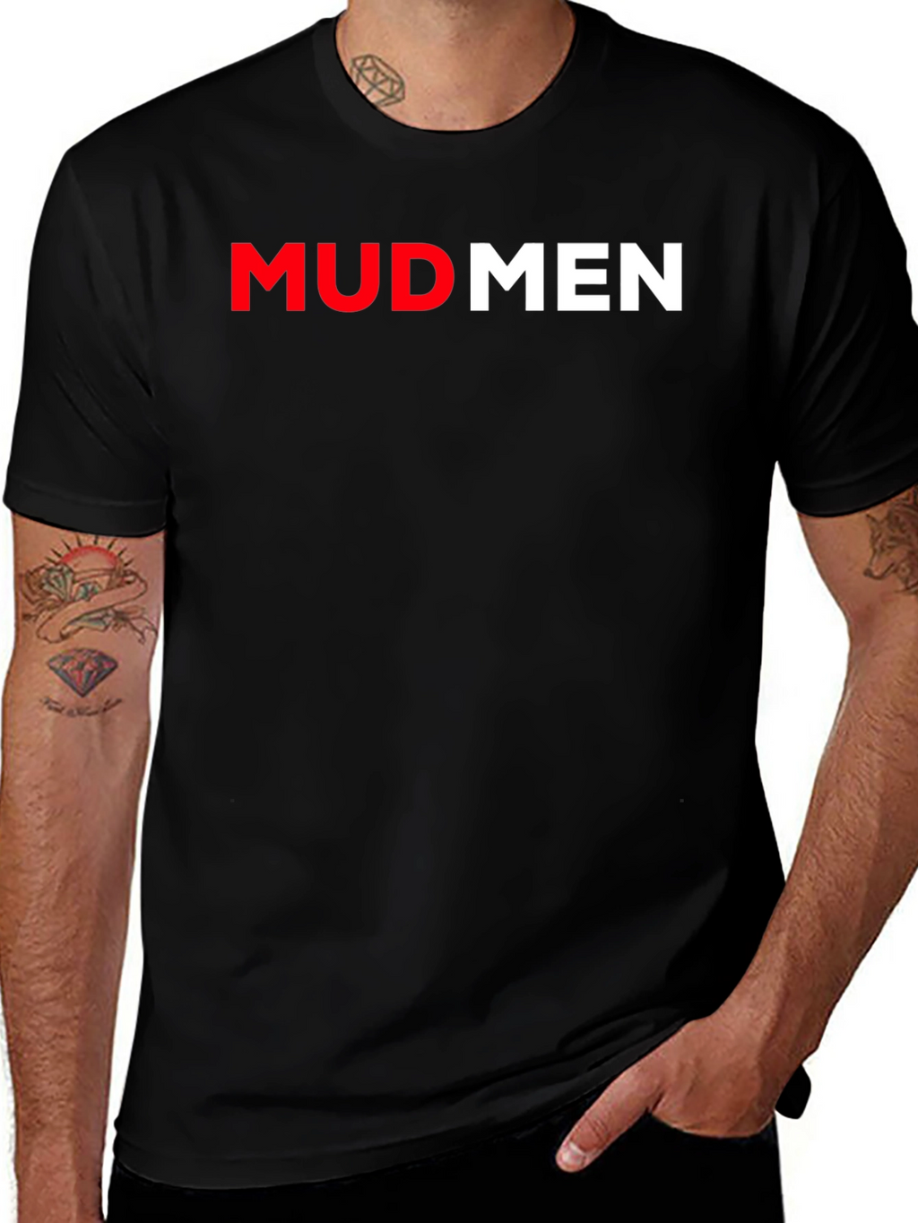 Mudmen Black T-Shirt