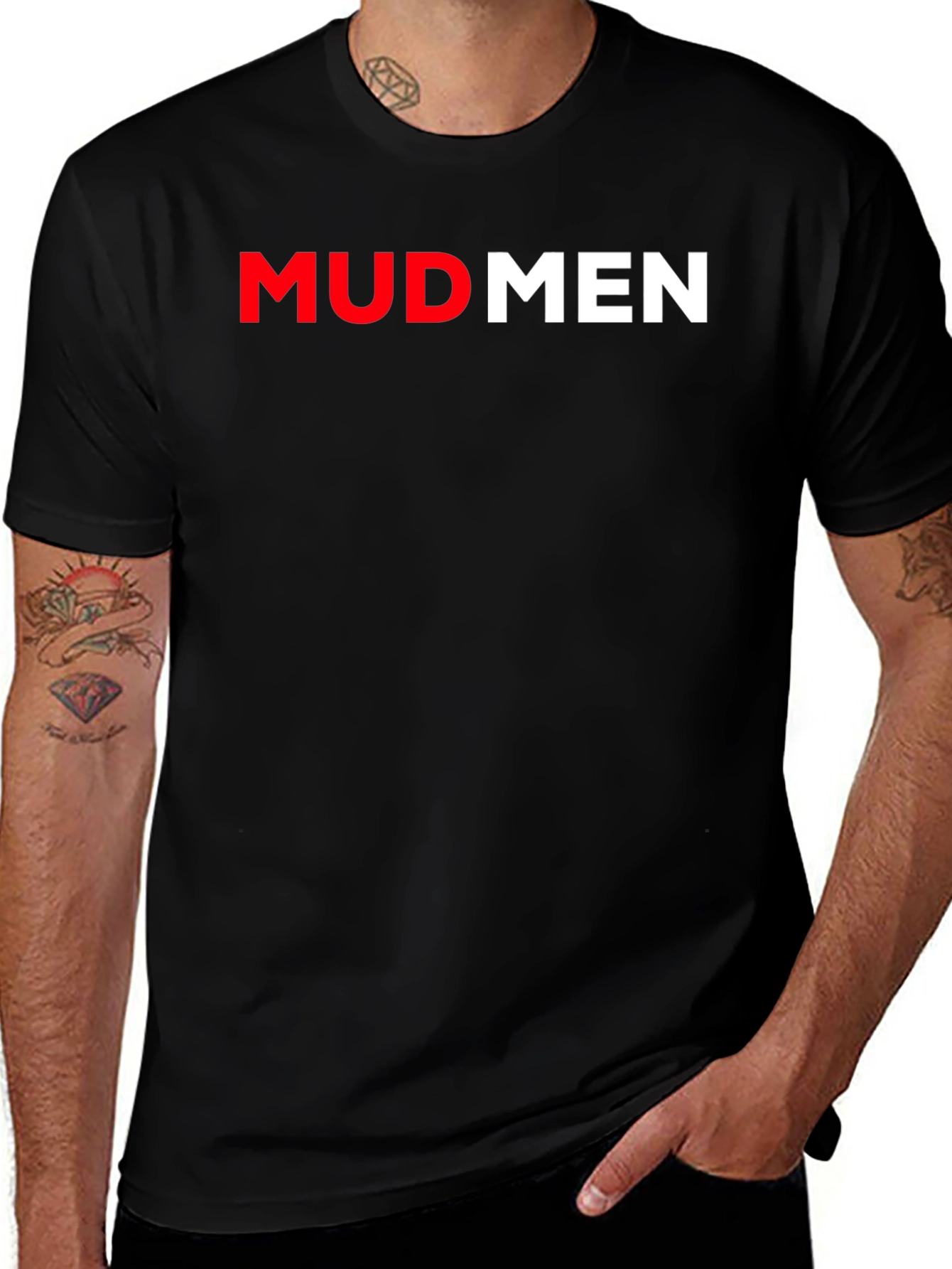 Mudmen Black T-Shirt