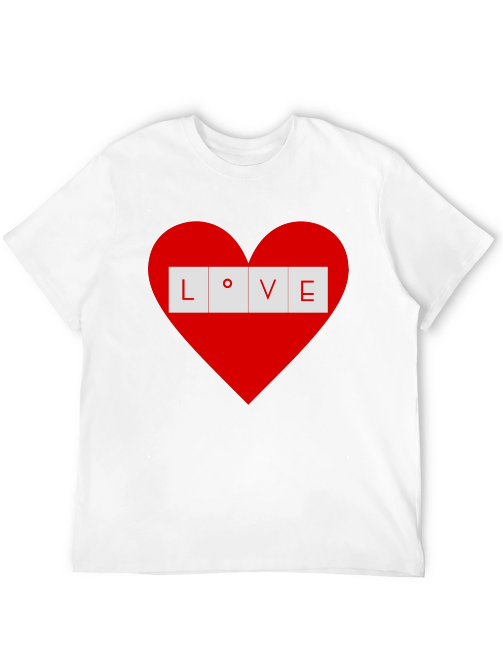Love Heart T-Shirt - Stylish Valentines Day Apparel