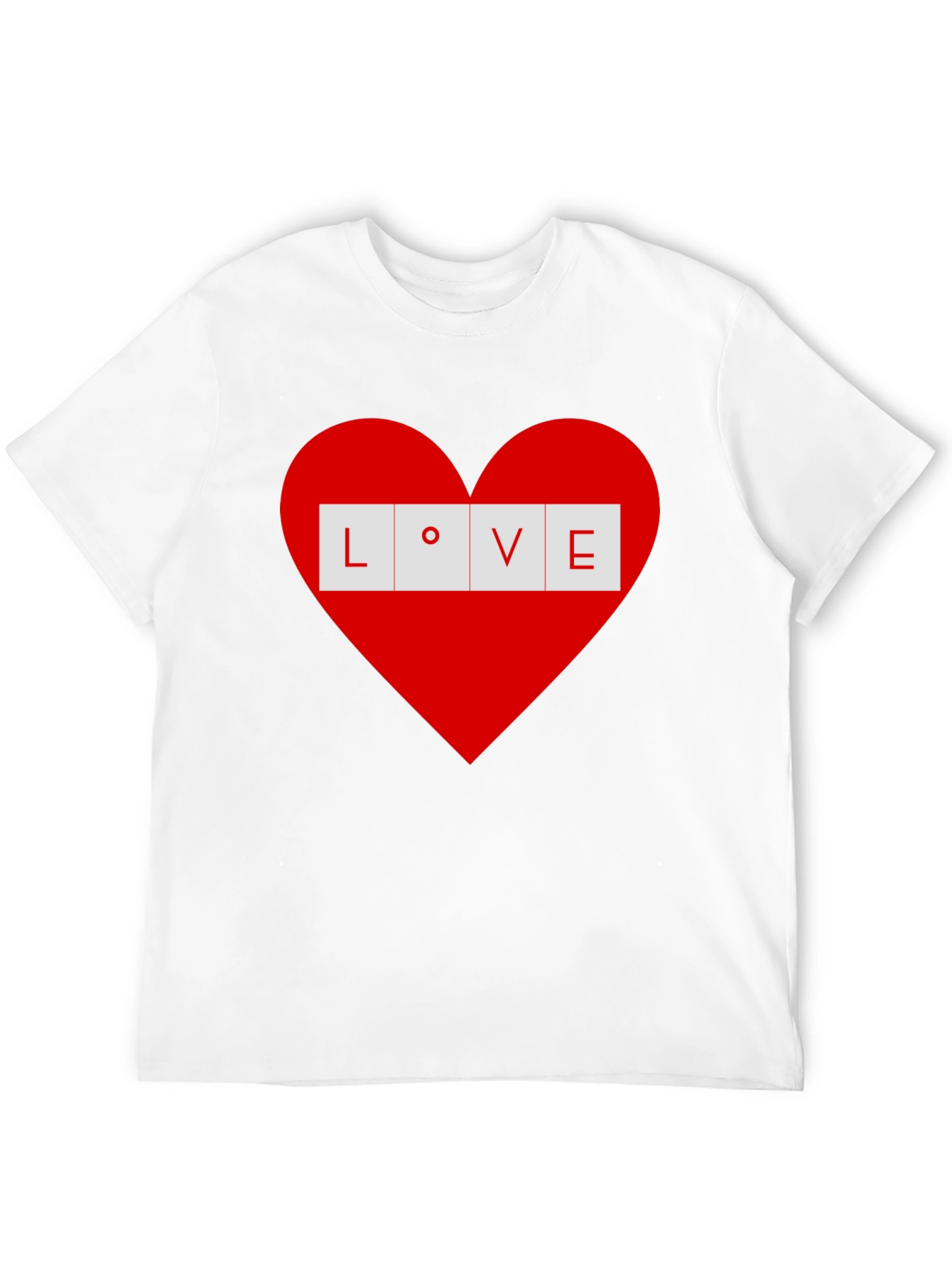 Love Heart T-Shirt - Stylish Valentines Day Apparel