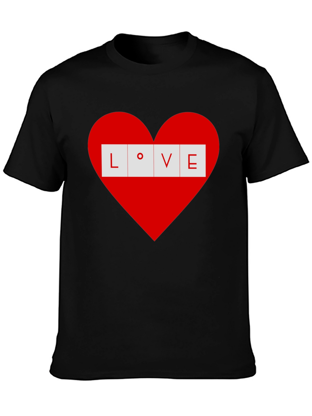 Love Heart T-Shirt - Stylish Valentines Day Apparel