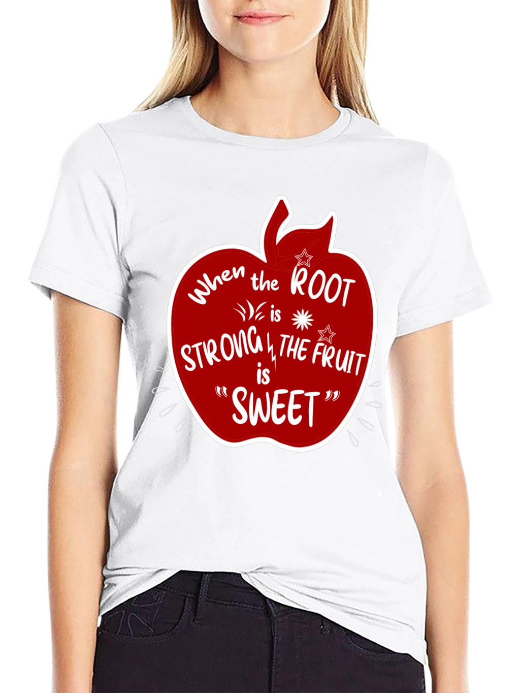 Root Strong Fruit Sweet Graphic T-Shirt