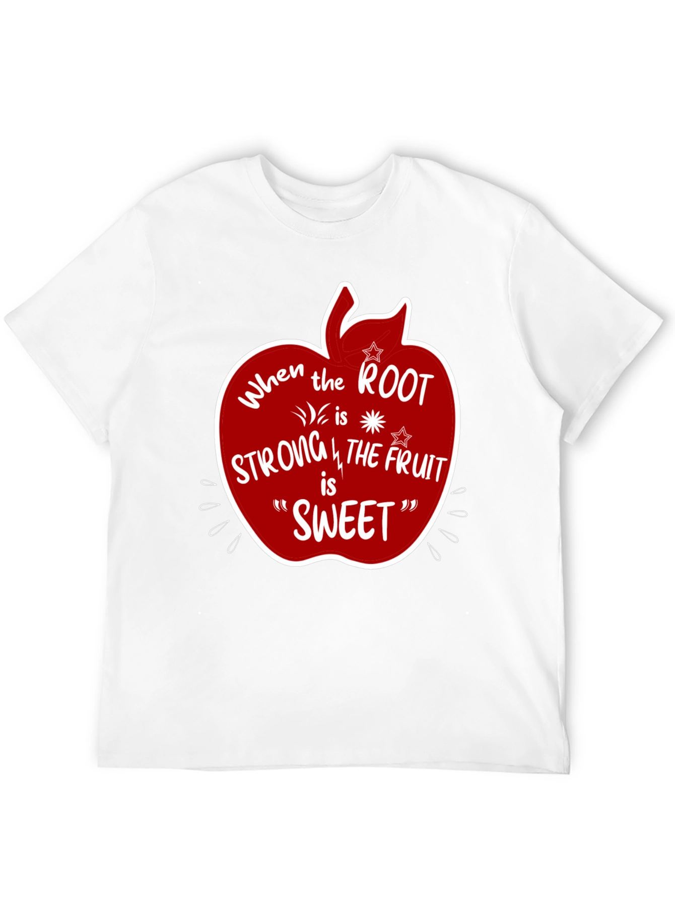 Root Strong Fruit Sweet Graphic T-Shirt