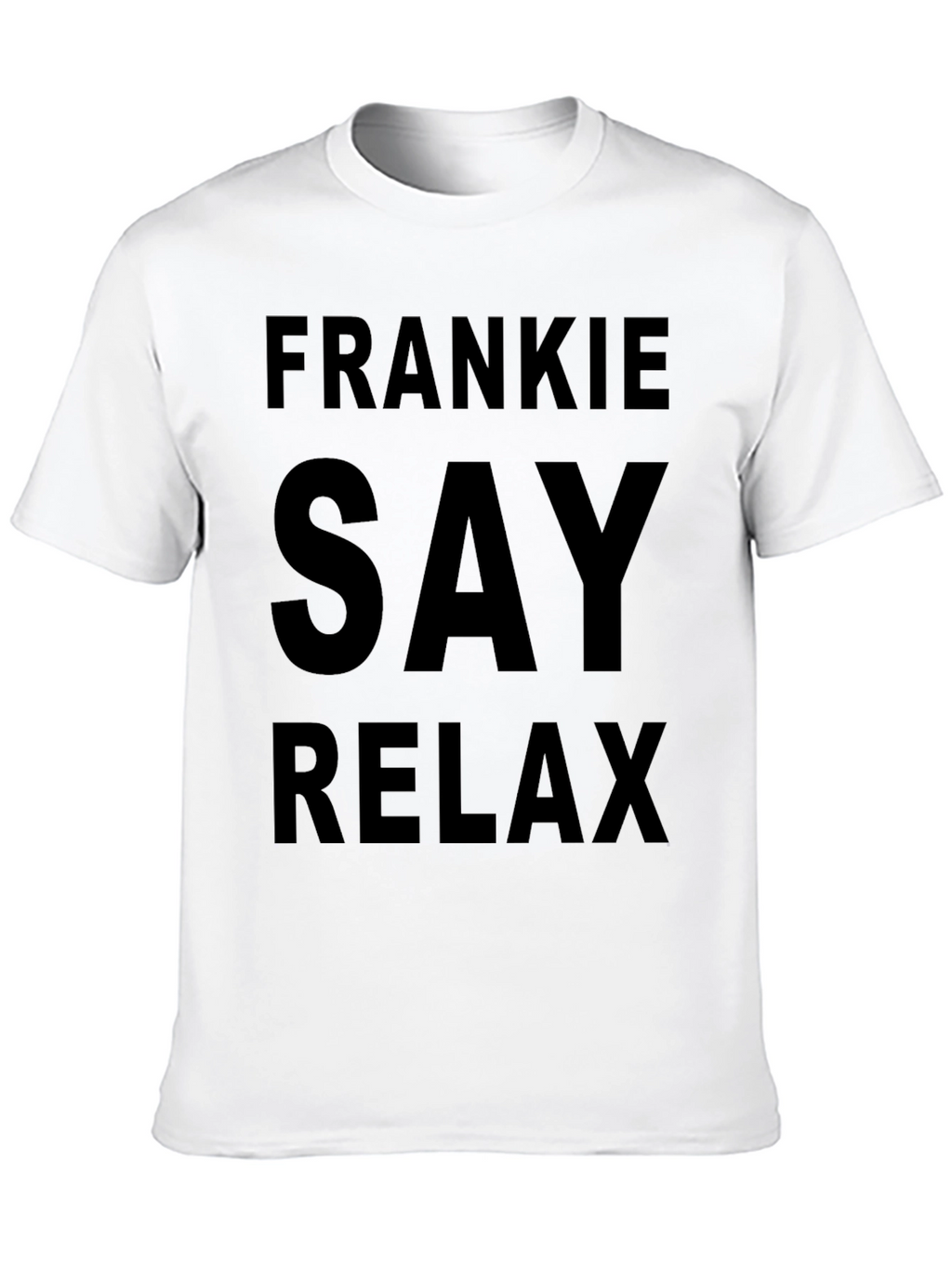 Frankie Say Relax Black T-Shirt
